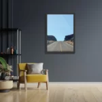 Poster Eindeloze weg Rechthoek Verticaal Met Lijst Template PBL 50 70 Verticaal Natuur 4 2