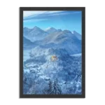 Poster De witte bergen Rechthoek Verticaal Met Lijst Template PBL 50 70 Verticaal Natuur 40 1