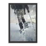 Poster Een lange winterwandeling Rechthoek Verticaal Met Lijst Template PBL 50 70 Verticaal Natuur 43 1