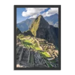 Poster Machu Picchu Rechthoek Verticaal Met Lijst Template PBL 50 70 Verticaal Natuur 44 1