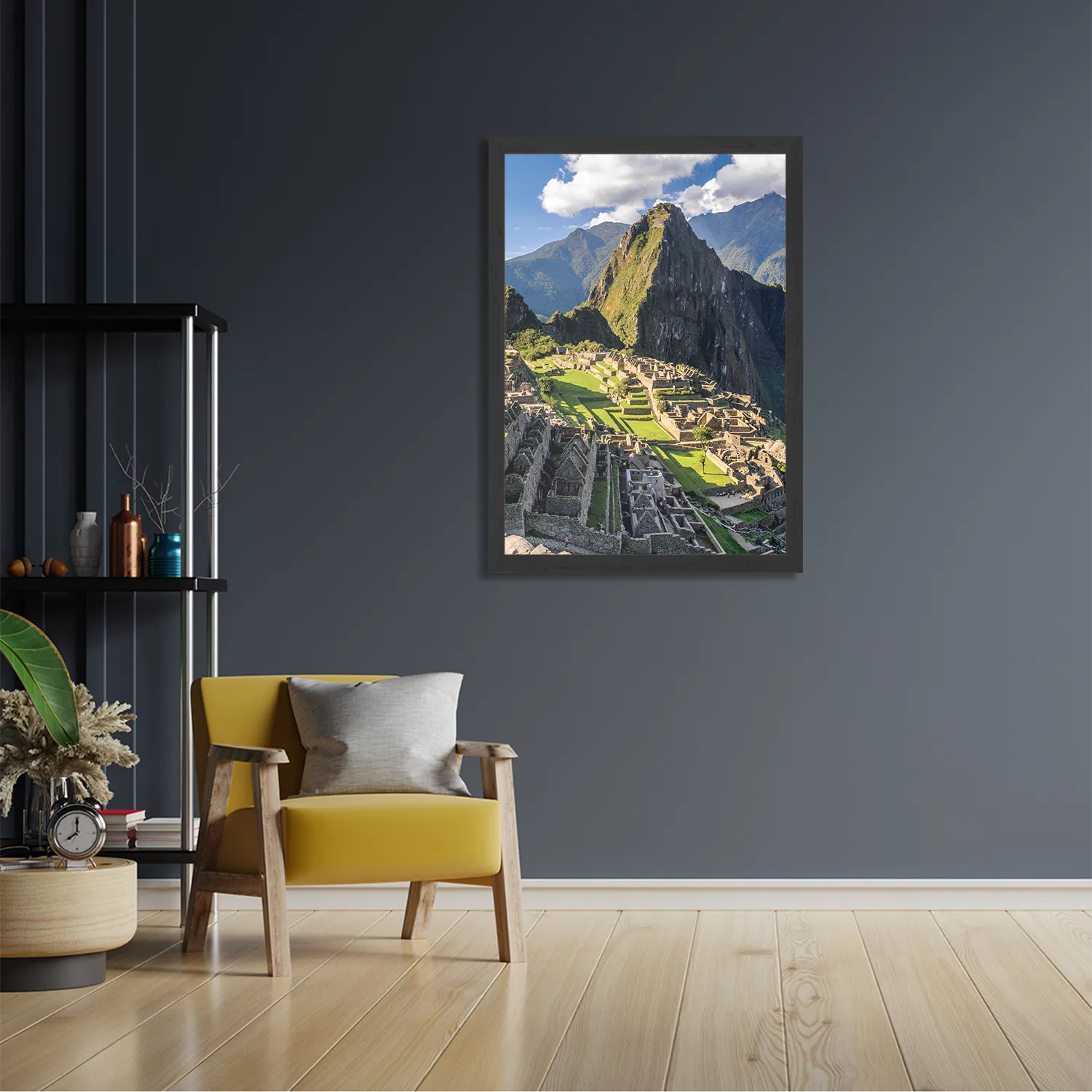 Poster Machu Picchu Rechthoek Verticaal Met Lijst Template PBL 50 70 Verticaal Natuur 44 2