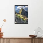 Poster Machu Picchu Rechthoek Verticaal Met Lijst Template PBL 50 70 Verticaal Natuur 44 3