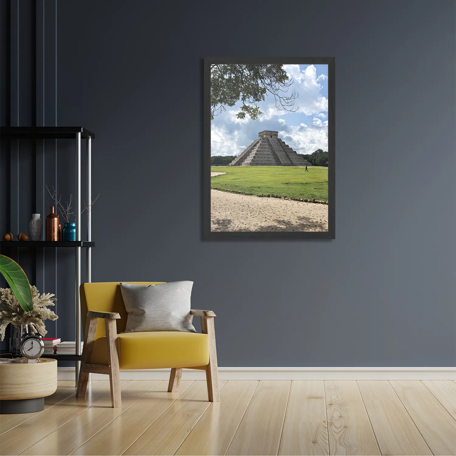Poster Teotihuacán Rechthoek Verticaal Met Lijst Template PBL 50 70 Verticaal Natuur 47 2