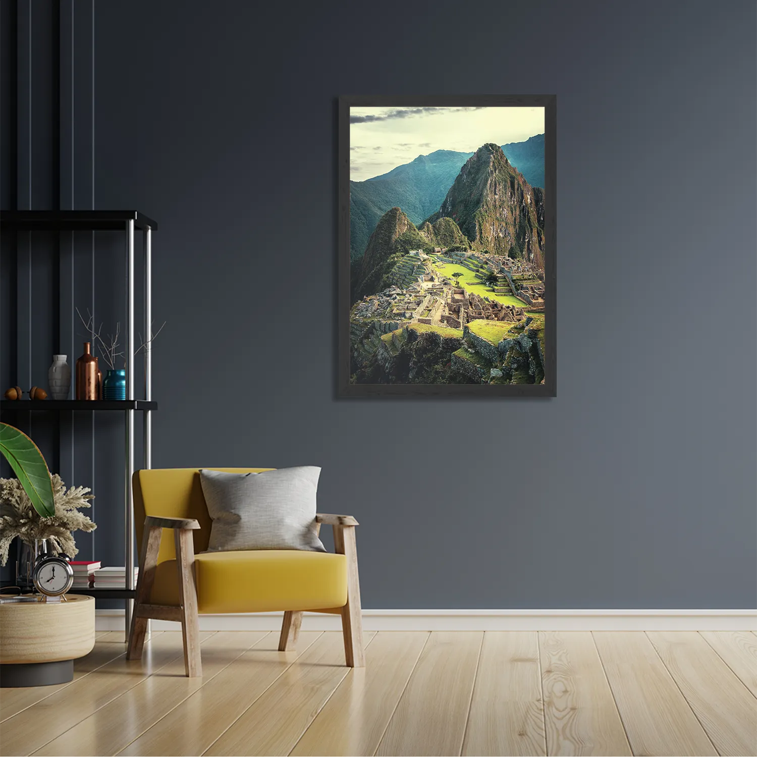 Poster Machu Picchu 2 Rechthoek Verticaal Met Lijst Template PBL 50 70 Verticaal Natuur 48 2