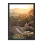 Poster De Chinese muur Rechthoek Verticaal Met Lijst Template PBL 50 70 Verticaal Natuur 49 1