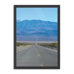 Poster The road in Deathvalley Rechthoek Verticaal Met Lijst Template PBL 50 70 Verticaal Natuur 5 1