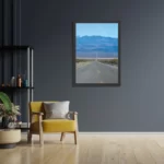 Poster The road in Deathvalley Rechthoek Verticaal Met Lijst Template PBL 50 70 Verticaal Natuur 5 2