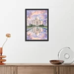 Poster De Tajmahal 2 Rechthoek Verticaal Met Lijst Template PBL 50 70 Verticaal Natuur 58 3