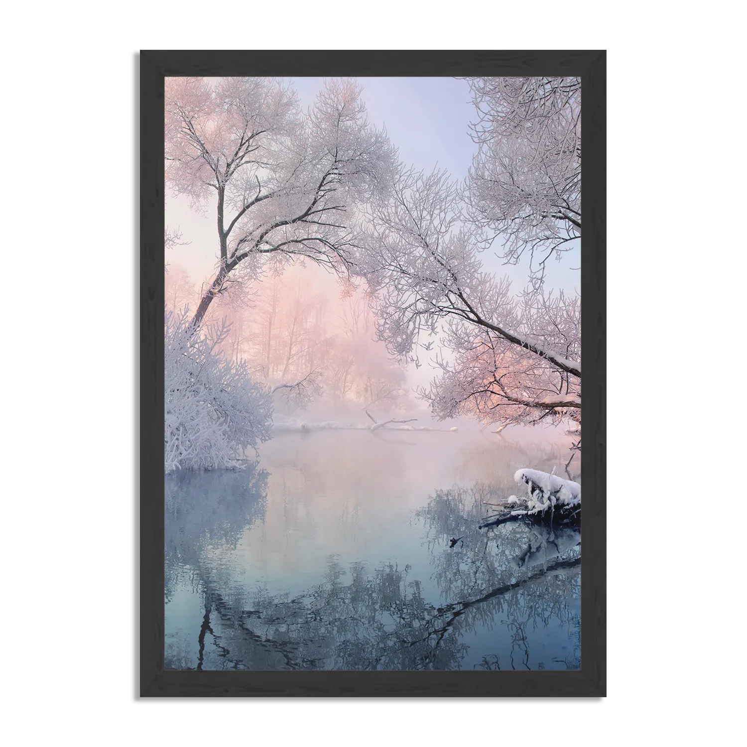 Poster Winter is coming Rechthoek Verticaal Met Lijst Template PBL 50 70 Verticaal Natuur 62 1