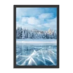 Poster Ijzige winter Rechthoek Verticaal Met Lijst Template PBL 50 70 Verticaal Natuur 63 1