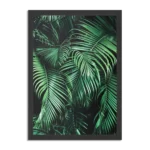 Poster Groen blad Rechthoek Verticaal Met Lijst Template PBL 50 70 Verticaal Natuur 68 1