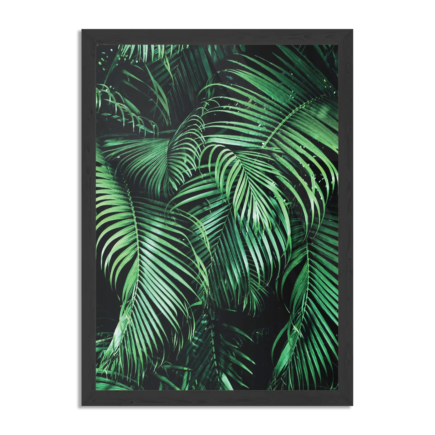 Poster Groen blad Rechthoek Verticaal Met Lijst Template PBL 50 70 Verticaal Natuur 68 1