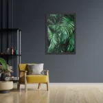 Poster Groen blad Rechthoek Verticaal Met Lijst Template PBL 50 70 Verticaal Natuur 68 2