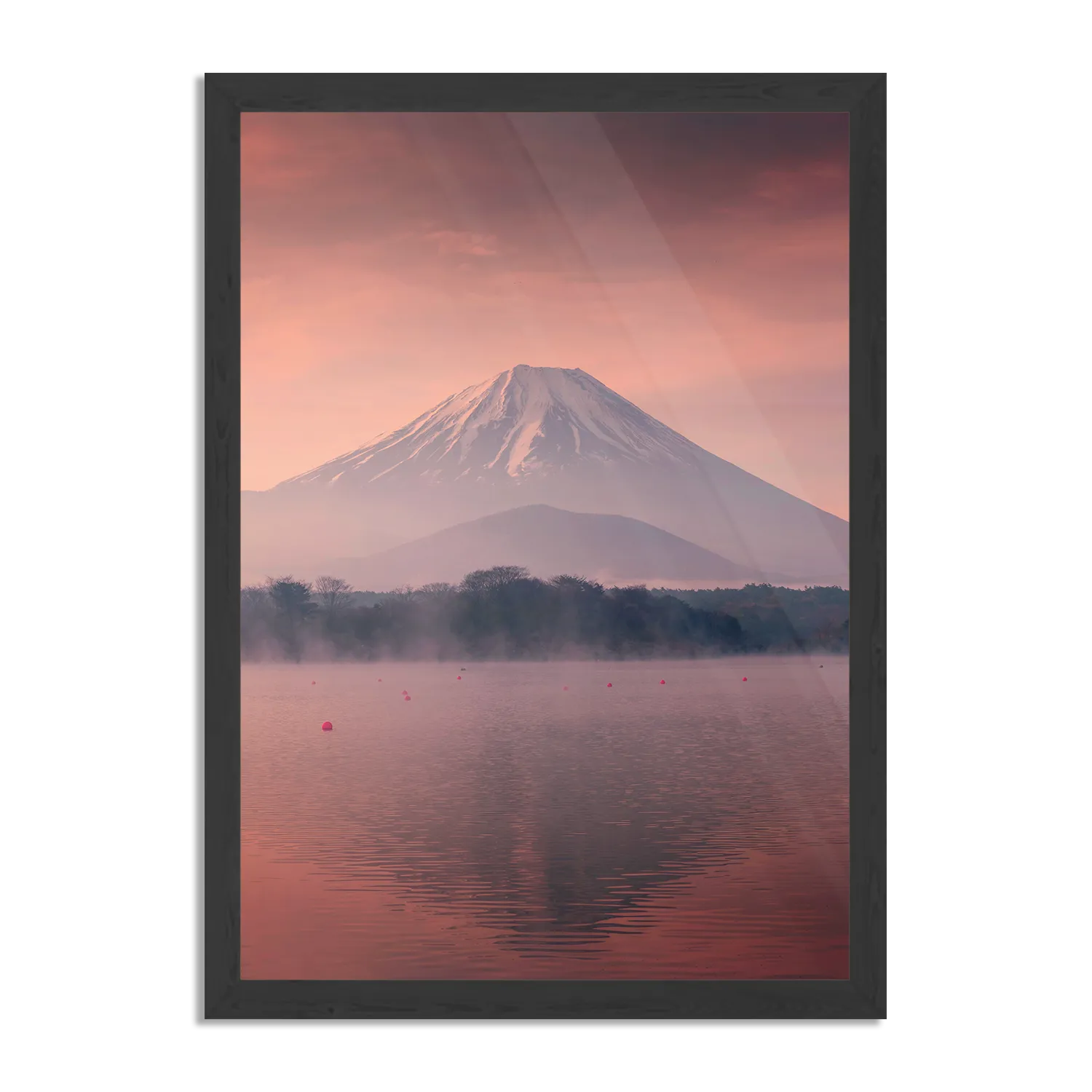 Poster Fuji 2 Rechthoek Verticaal Met Lijst Template PBL 50 70 Verticaal Natuur 78 1