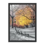 Poster De gele Steiger Rechthoek Verticaal Met Lijst Template PBL 50 70 Verticaal Natuur 8 1