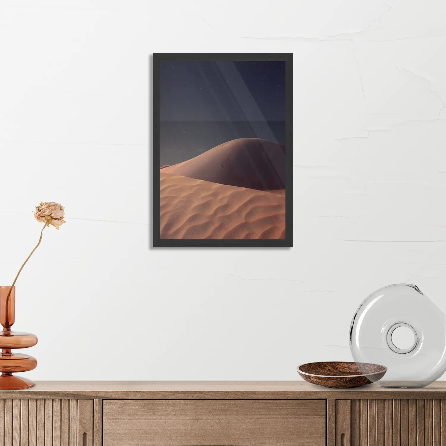 Poster De woestijn Rechthoek Verticaal Met Lijst Template PBL 50 70 Verticaal Natuur 86 3