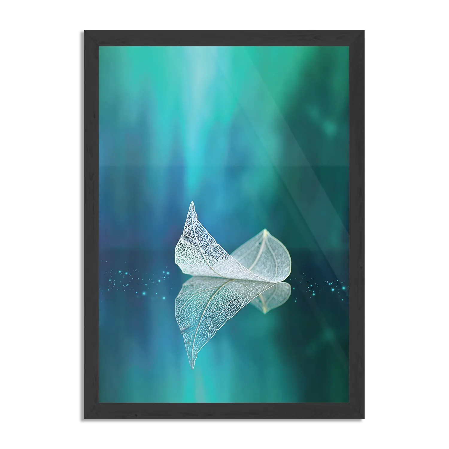 Poster Het noorderlicht Rechthoek Verticaal Met Lijst Template PBL 50 70 Verticaal Natuur 90 1