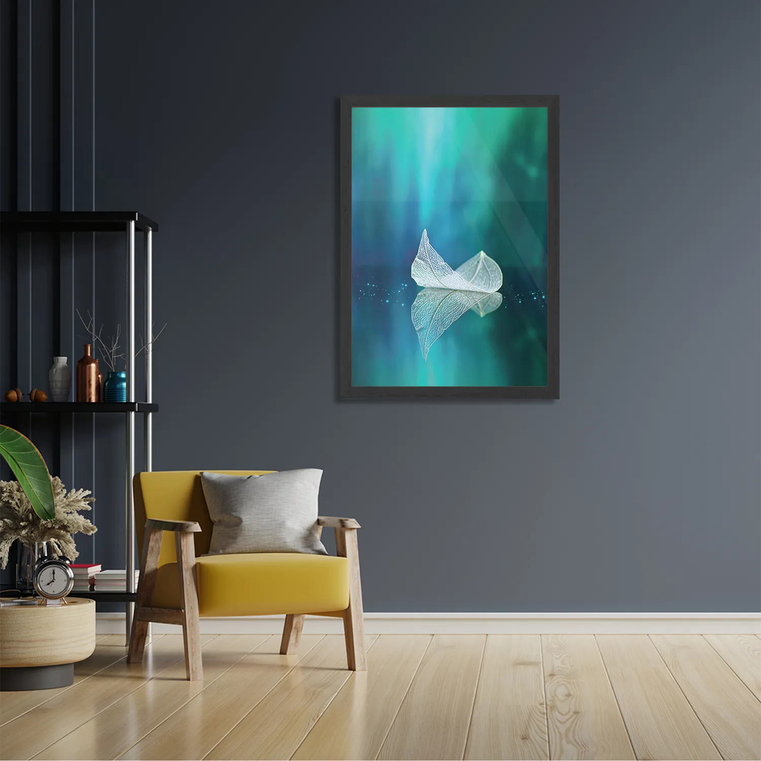 Poster Het noorderlicht Rechthoek Verticaal Met Lijst Template PBL 50 70 Verticaal Natuur 90 2