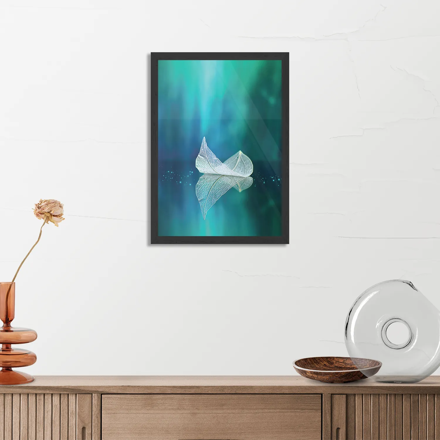 Poster Het noorderlicht Rechthoek Verticaal Met Lijst Template PBL 50 70 Verticaal Natuur 90 3