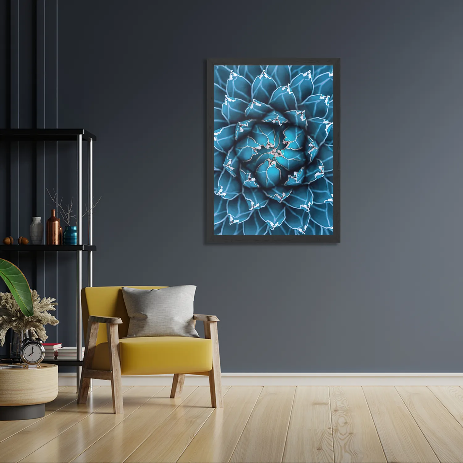 Poster Kleurrijke bloem 1 Rechthoek Verticaal Met Lijst Template PBL 50 70 Verticaal Natuur 92 2