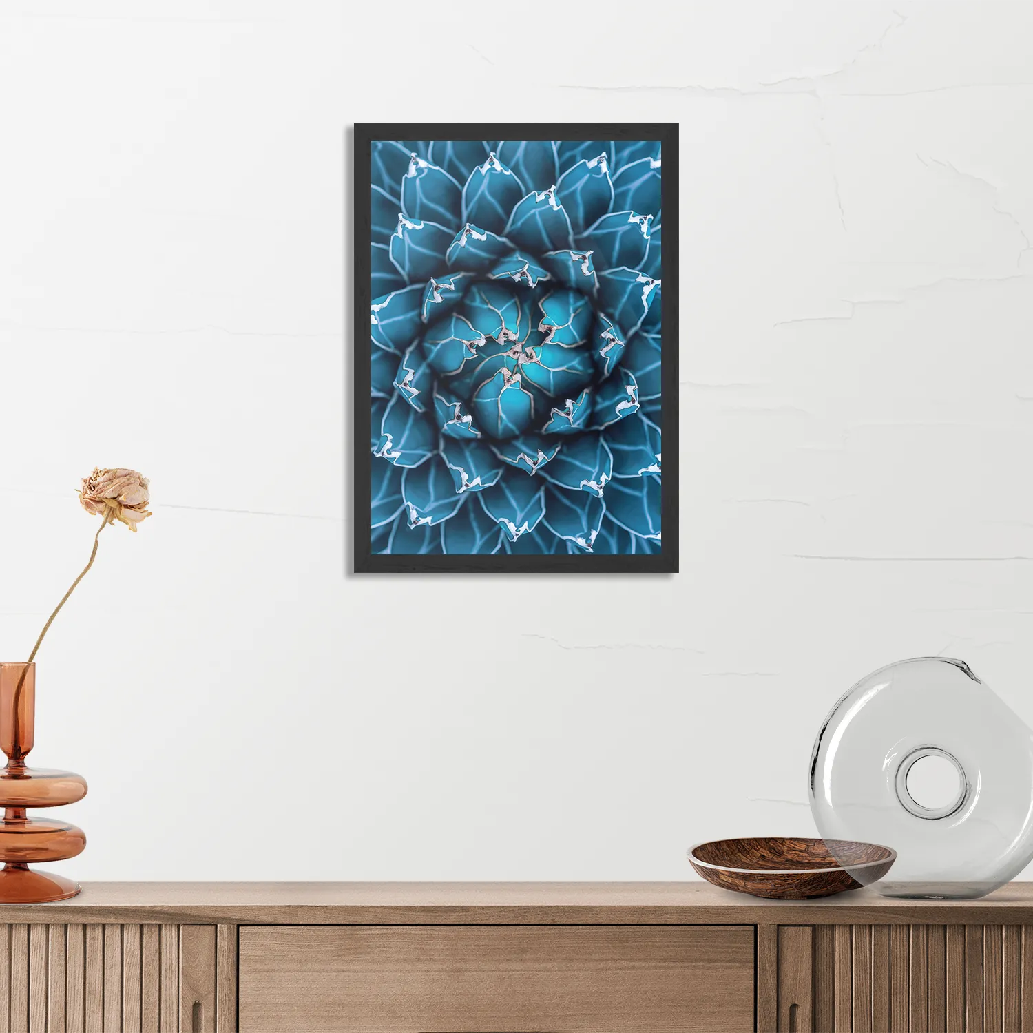 Poster Kleurrijke bloem 1 Rechthoek Verticaal Met Lijst Template PBL 50 70 Verticaal Natuur 92 3