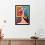 Poster Picasso De Vrouw 1929 Rechthoek Verticaal Met Lijst Template PBL 50 70 Verticaal Om 13 3