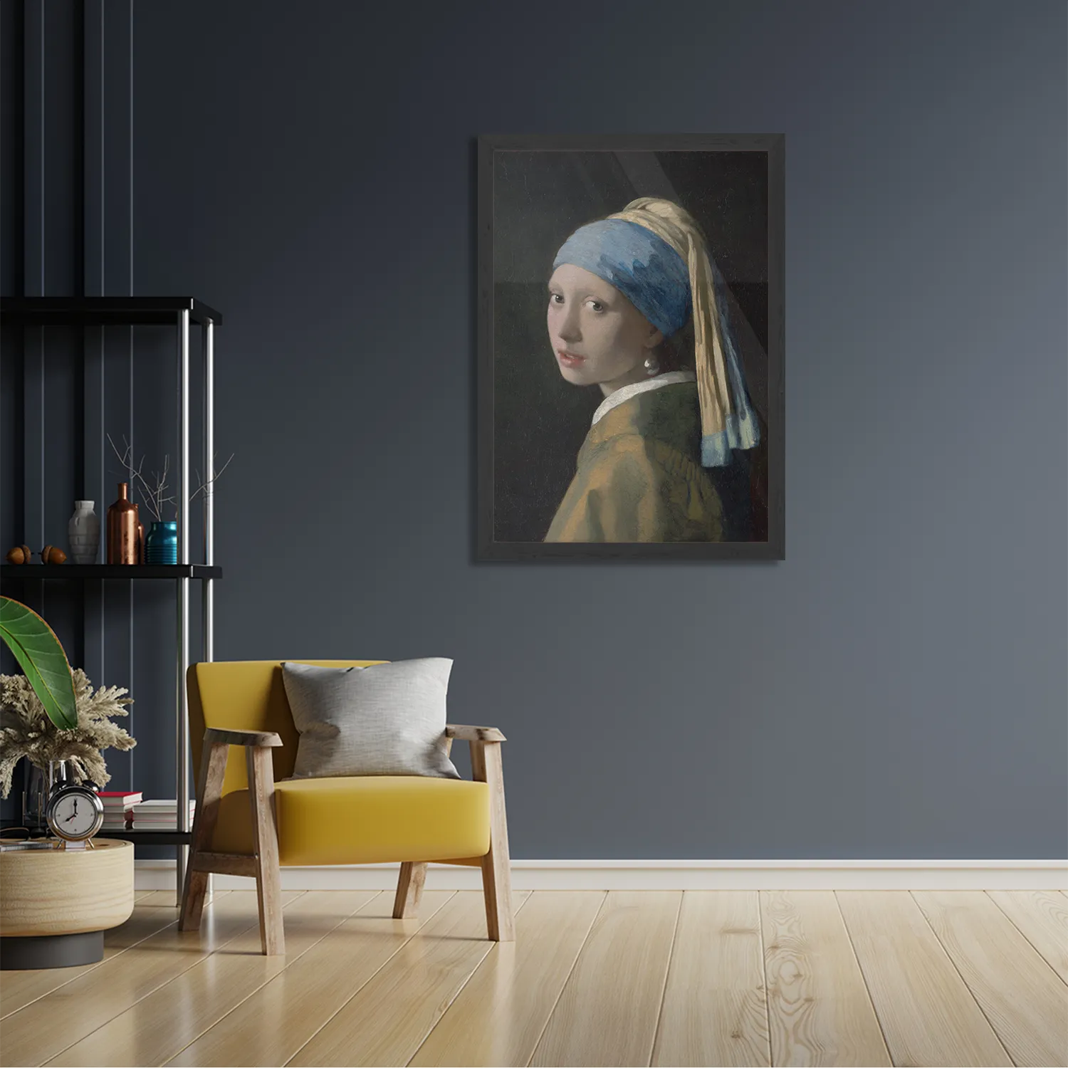 Template_PBL_50-70_Verticaal_Om_2-2 Poster Johannes Vermeer Meisje met de parel 1665-1167 Rechthoek Verticaal Met Lijst Template PBL 50 70 Verticaal Om 2 2