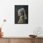Template_PBL_50-70_Verticaal_Om_2-3 Poster Johannes Vermeer Meisje met de parel 1665-1167 Rechthoek Verticaal Met Lijst Template PBL 50 70 Verticaal Om 2 3