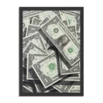 Poster Dollars Money George Washington Rechthoek Verticaal Met Lijst Template PBL 50 70 Verticaal Overig 05 1