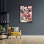 Poster Rozen Boeket Rechthoek Verticaal Met Lijst Template PBL 50 70 Verticaal Romantisch 12 2
