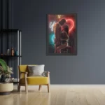 Poster Living The Sexy Life Rechthoek Verticaal Met Lijst Template PBL 50 70 Verticaal Romantisch 18 2