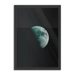 Poster To The Moon Rechthoek Verticaal Met Lijst Template PBL 50 70 Verticaal Ruimtevaart 2 1