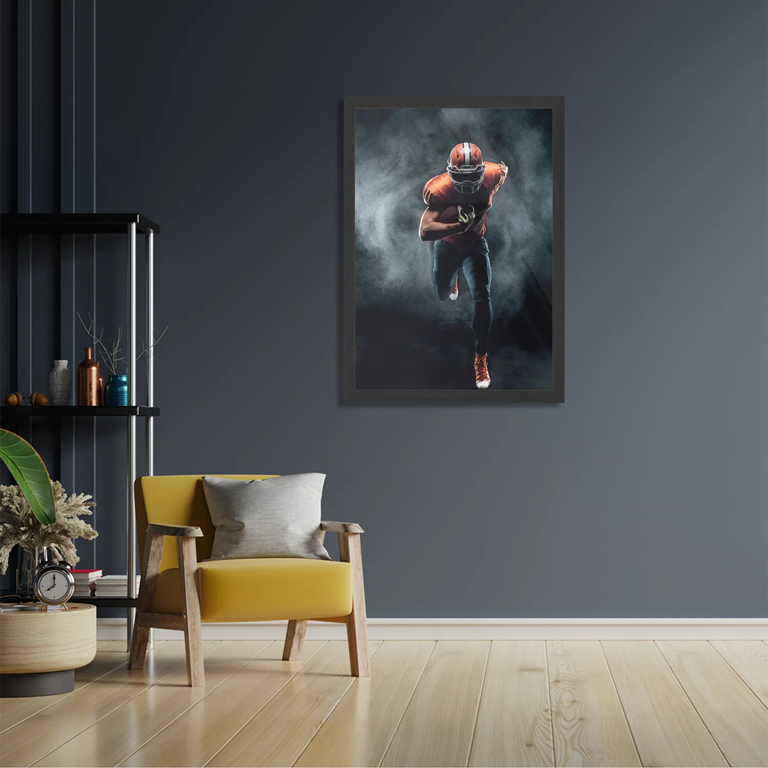 Poster Rugby Meer Voor Mannen Rechthoek Verticaal Met Lijst Template PBL 50 70 Verticaal Sport 10 2