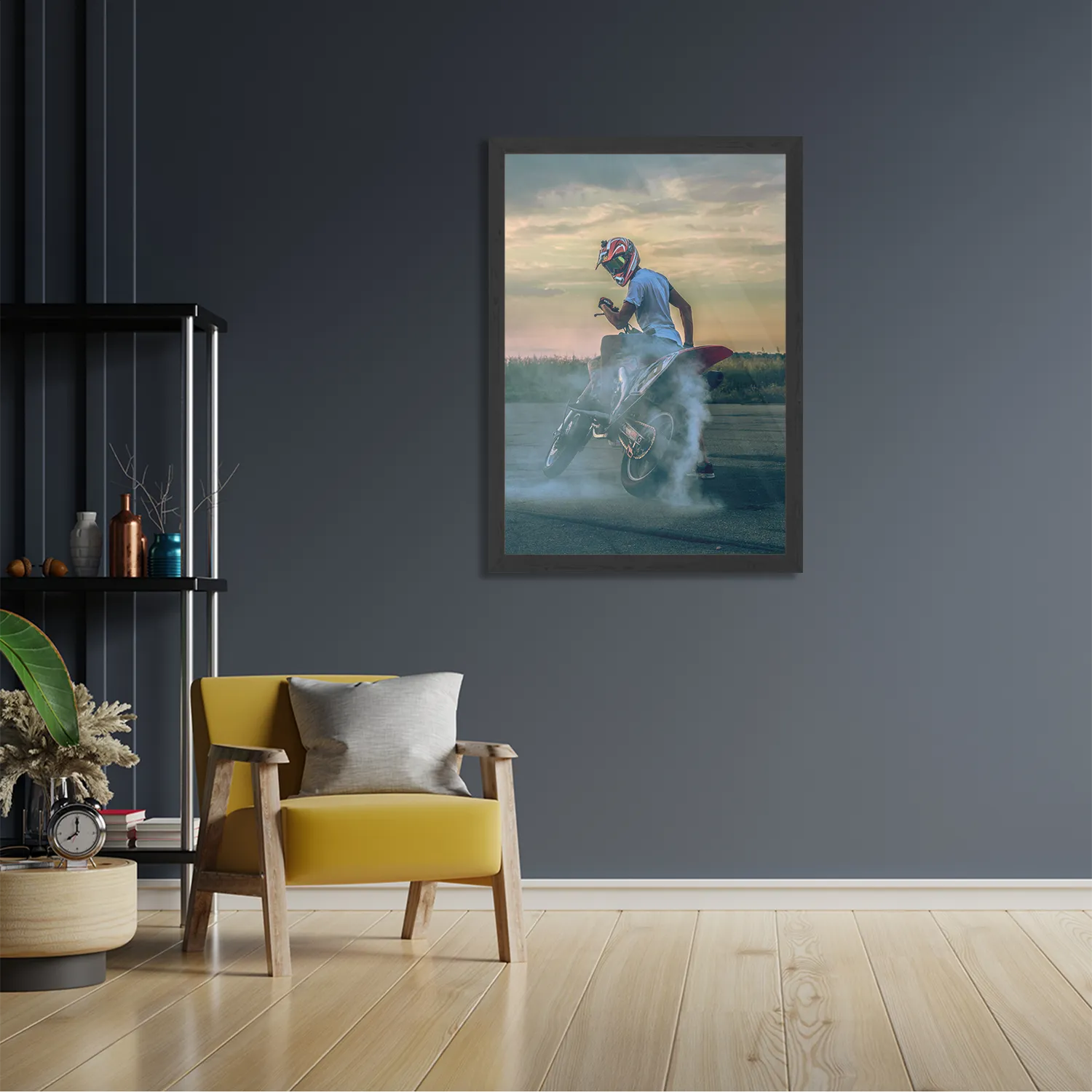 Poster Motorsport Meer Voor Mannen Rechthoek Verticaal Met Lijst Template PBL 50 70 Verticaal Sport 3 2