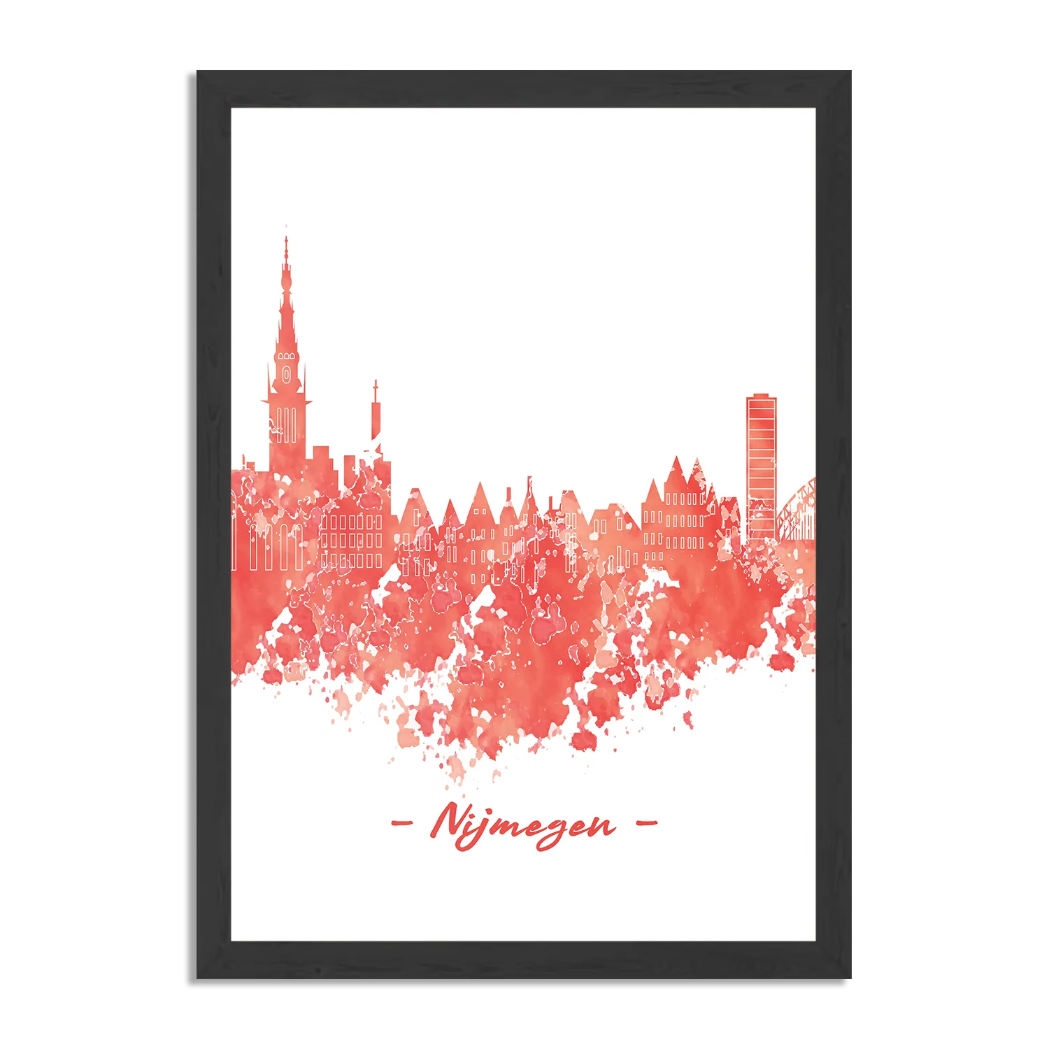 Template_PBL_50-70_Verticaal_Steden_12-1 Poster Skyline Nijmgen Watercolor Paint Rechthoek Verticaal Met Lijst Template PBL 50 70 Verticaal Steden 12 1