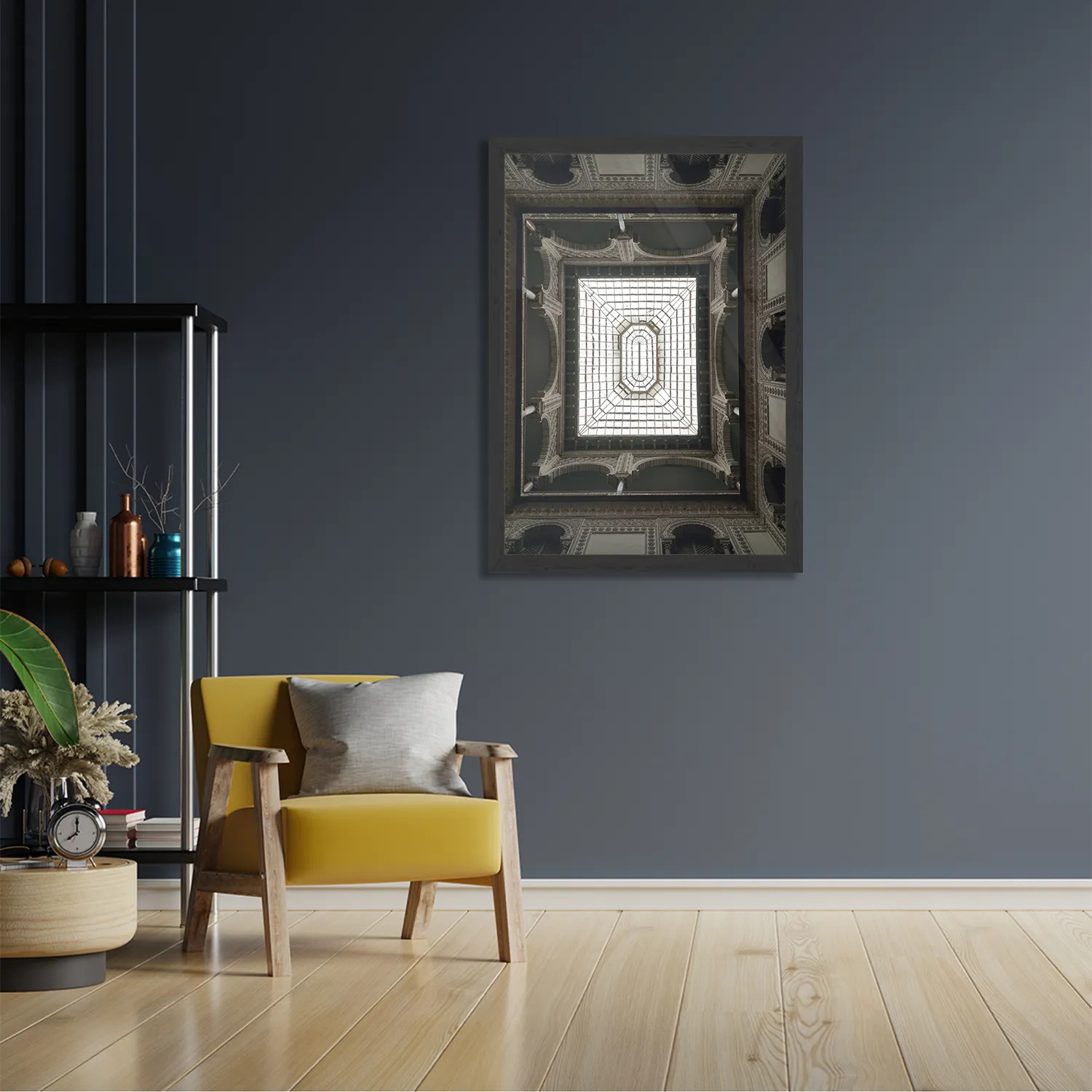 Poster Koninklijk Paleis van Sevilla Dak Rechthoek Verticaal Met Lijst Template PBL 50 70 Verticaal Steden 20 2