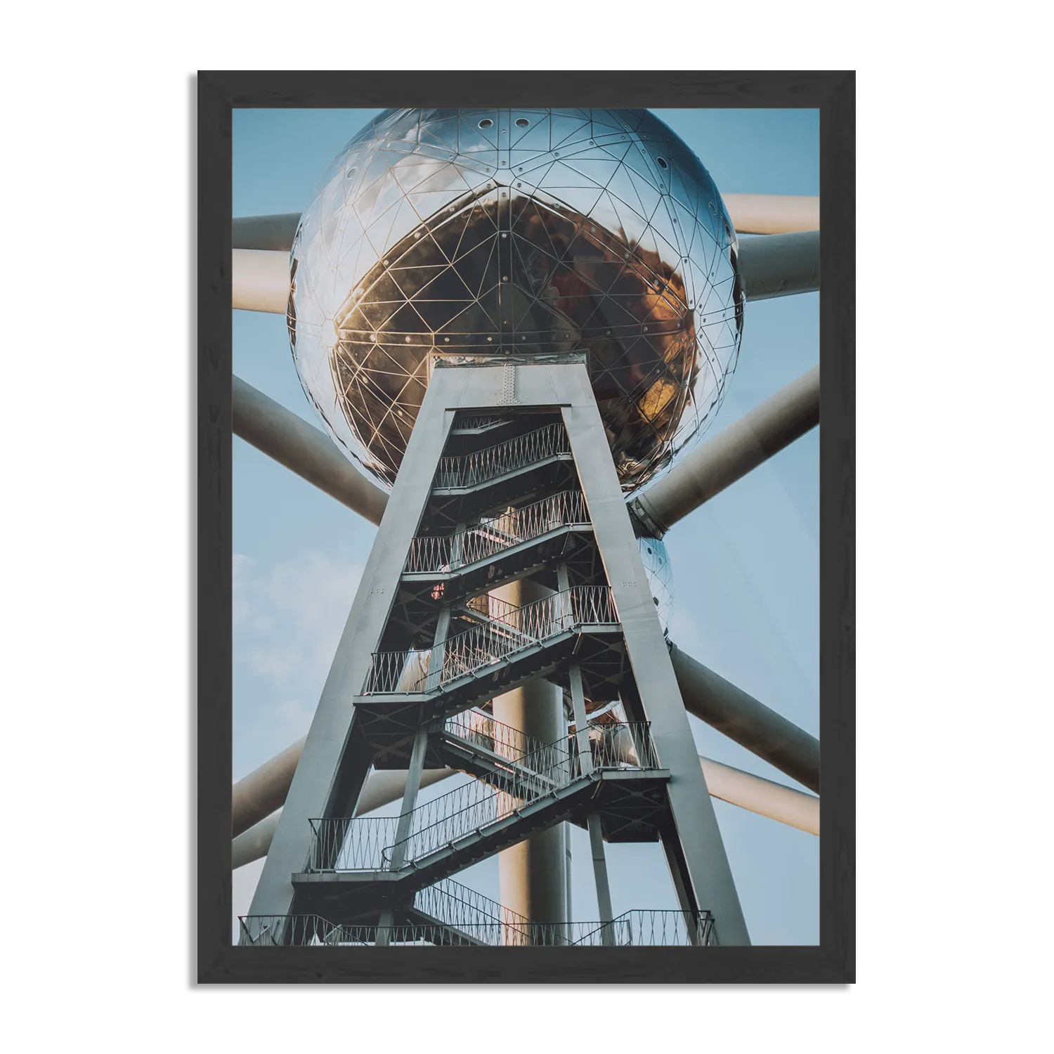 Poster Antonium Brussel Rechthoek Verticaal Met Lijst Template PBL 50 70 Verticaal Steden 34 1