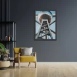 Poster Antonium Brussel Rechthoek Verticaal Met Lijst Template PBL 50 70 Verticaal Steden 34 2