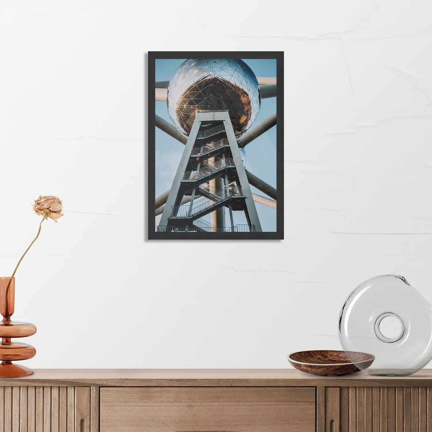 Poster Antonium Brussel Rechthoek Verticaal Met Lijst Template PBL 50 70 Verticaal Steden 34 3