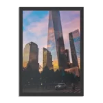 Poster One World Trade Center New York Rechthoek Verticaal Met Lijst Template PBL 50 70 Verticaal Steden 37 1