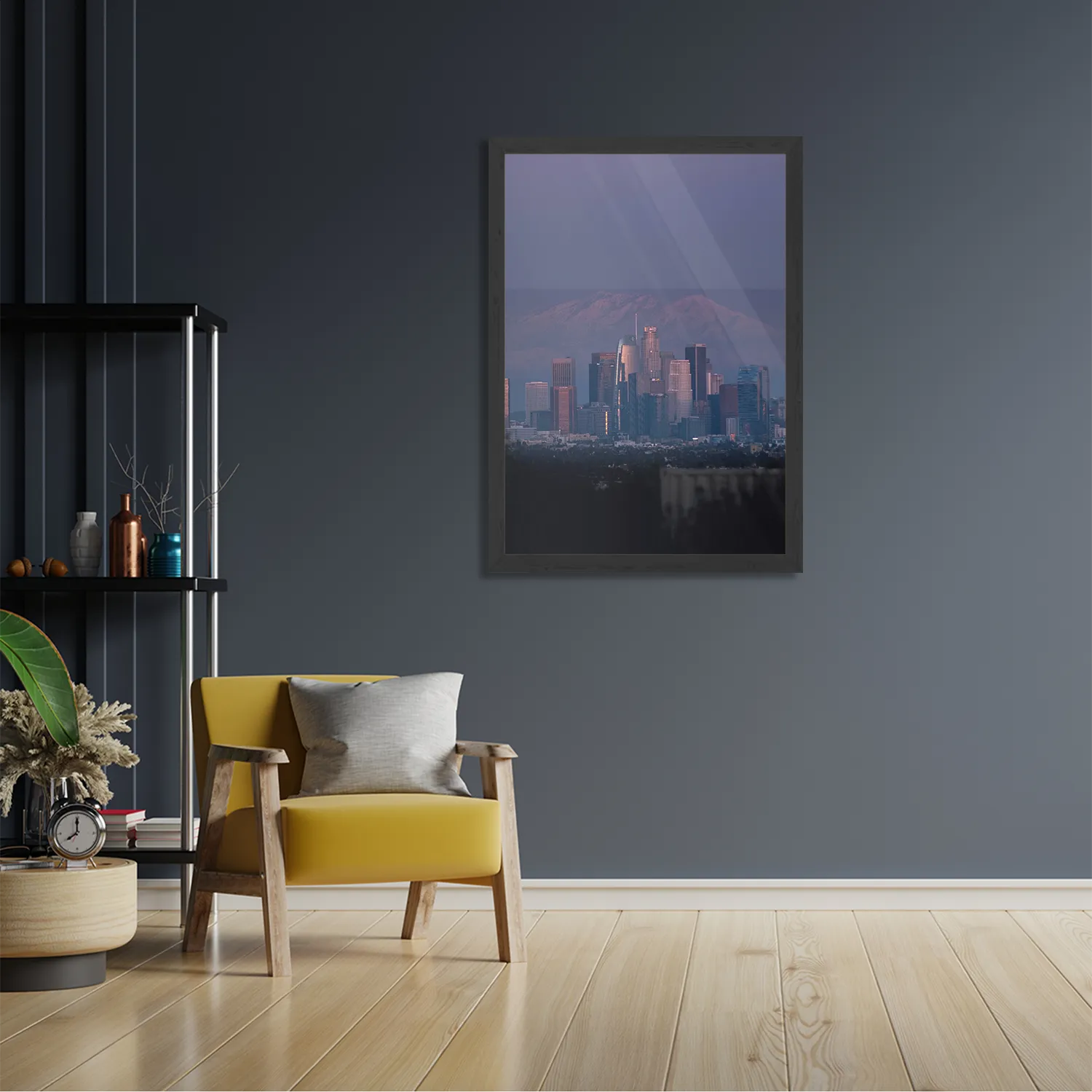 Poster Los Angeles Rechthoek Verticaal Met Lijst Template PBL 50 70 Verticaal Steden 47 2