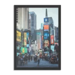 Poster Times Square New York Rechthoek Verticaal Met Lijst Template PBL 50 70 Verticaal Steden 51 1