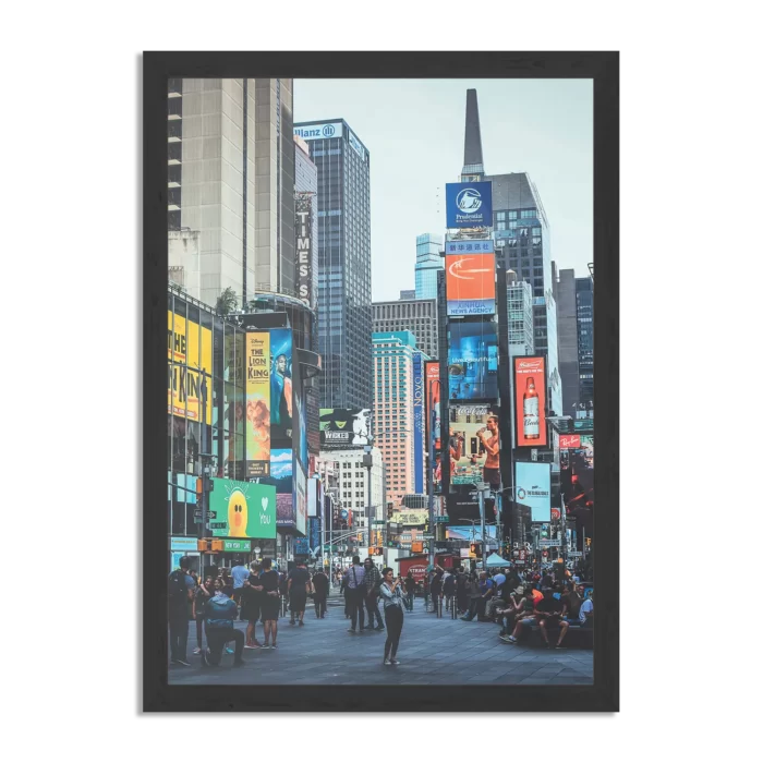 Poster Times Square New York Rechthoek Verticaal Met Lijst Template PBL 50 70 Verticaal Steden 51 1