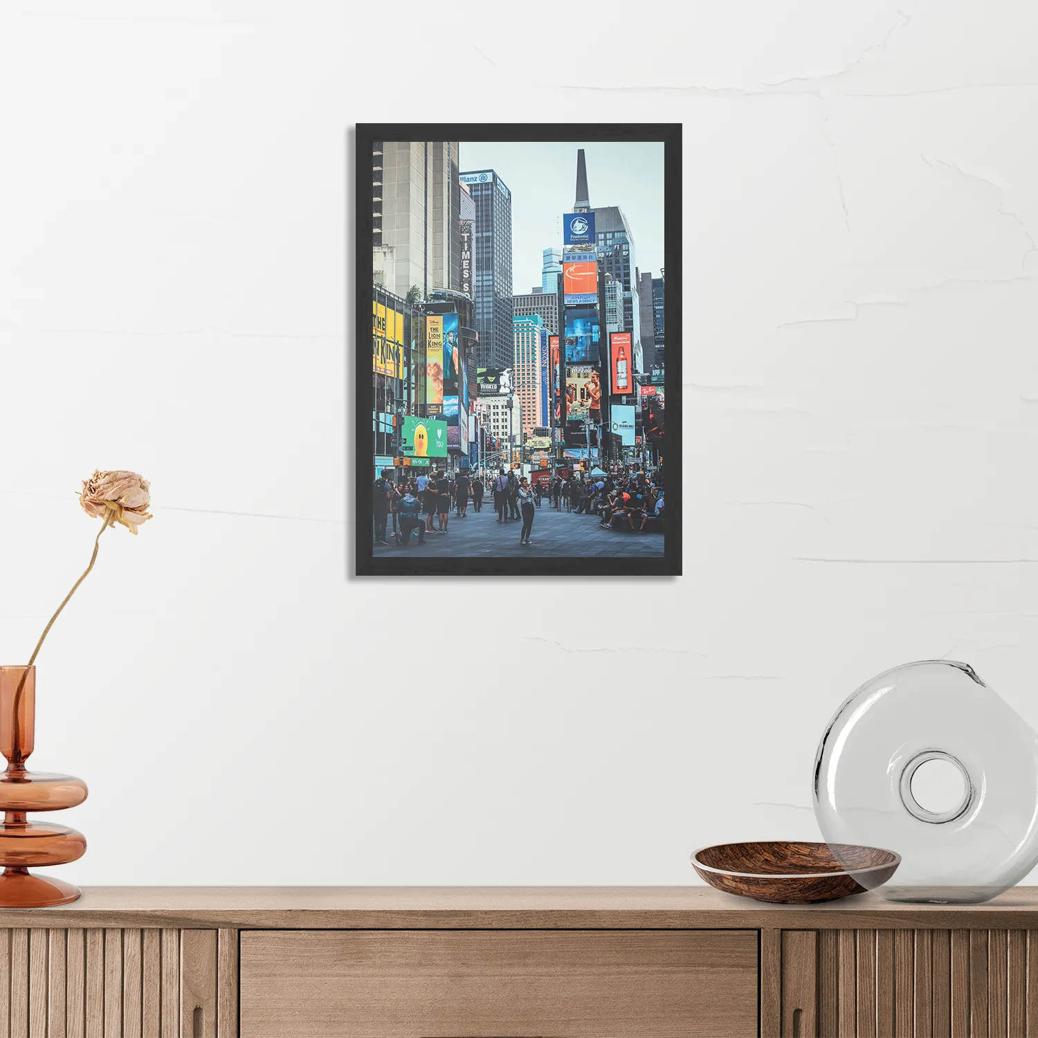 Template_PBL_50-70_Verticaal_Steden_51-3 Poster Times Square New York Rechthoek Verticaal Met Lijst Template PBL 50 70 Verticaal Steden 51 3