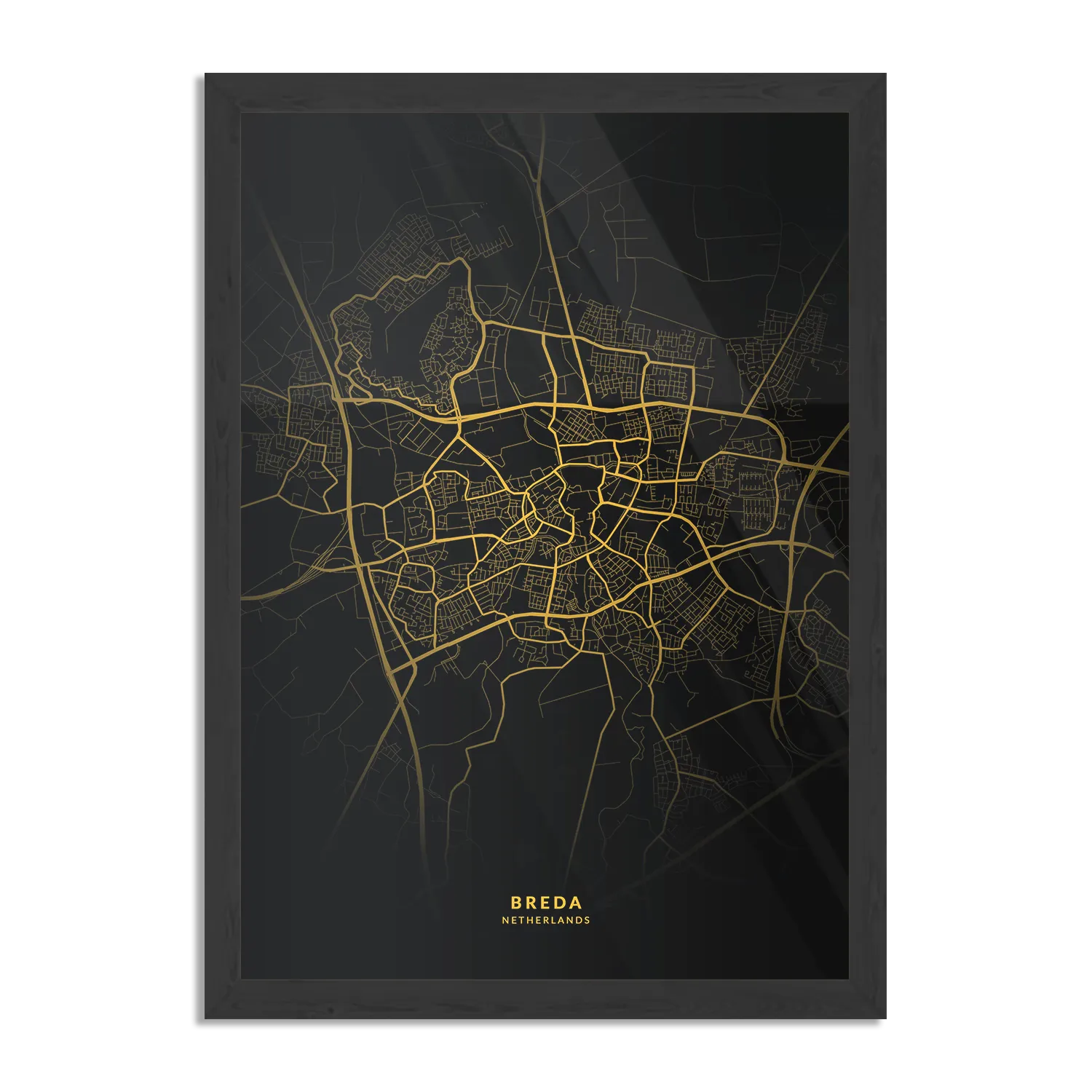 Template_PBL_50-70_Verticaal_Steden_79-1 Poster Breda Plattegrond Zwart Geel Rechthoek Verticaal Met Lijst Template PBL 50 70 Verticaal Steden 79 1