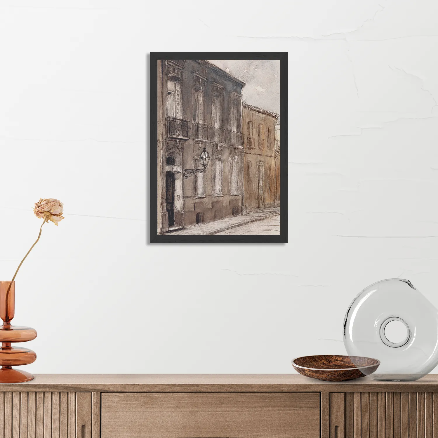 Template_PBL_50-70_Verticaal_Vintage_19-3 Poster Het Dorp Rechthoek Verticaal Met Lijst Template PBL 50 70 Verticaal Vintage 19 3