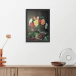 Poster Modern Stil Leven Bloemen 01 Rechthoek Verticaal Met Lijst Template PBL 50 70 Verticaal Vintage 22 3