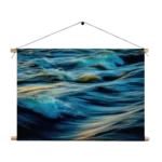 Textielposter Oceaan - Golven - Zee Rechthoek Horizontaal Template TP 50 70 Horizontaal Abstract 02 1
