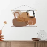 Textielposter Naturel tinten scandinavisch 01 Rechthoek Horizontaal Template TP 50 70 Horizontaal Abstract 14 2