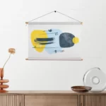 Textielposter Scandinavisch patroon Rechthoek Horizontaal Template TP 50 70 Horizontaal Abstract 22 2